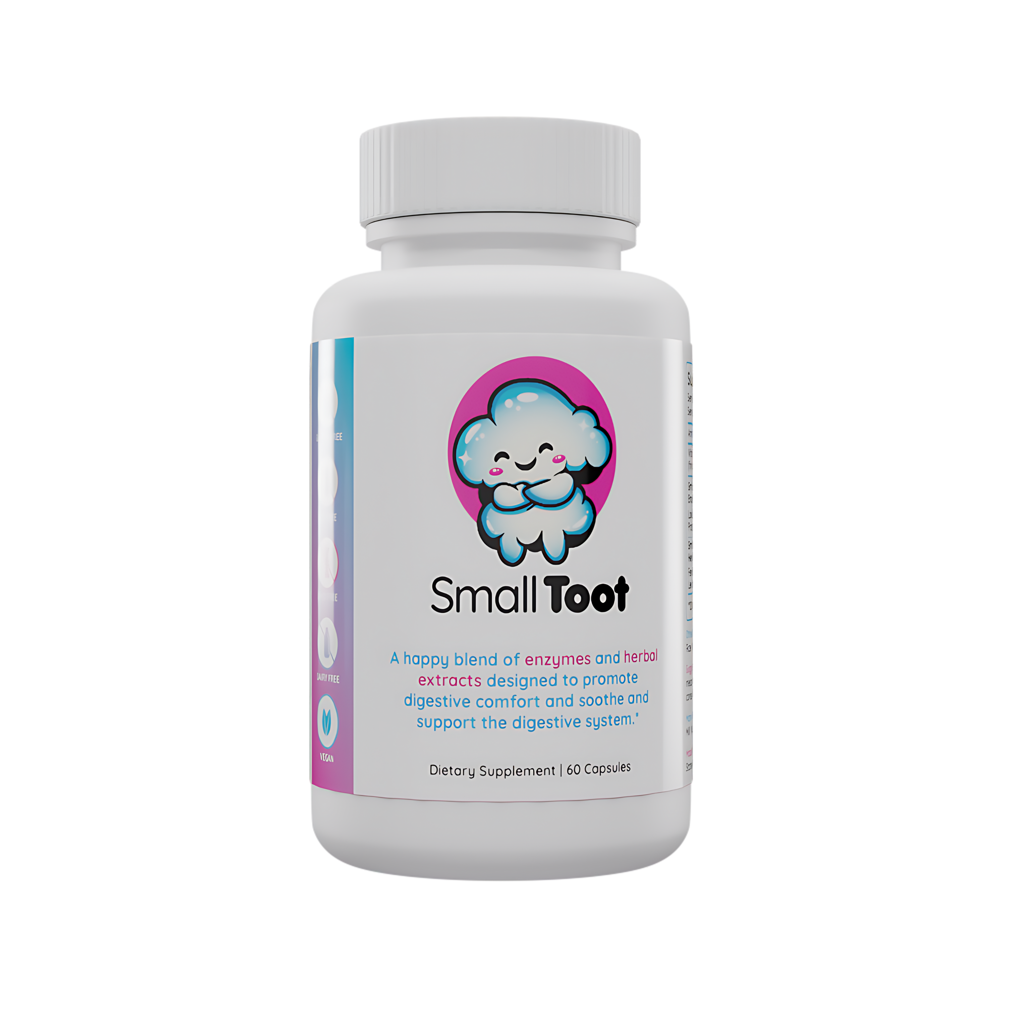 💨 Small Toot: Nine-Ingredient Digestive Enzyme & Botanical Blend to Support Digestive Wellness