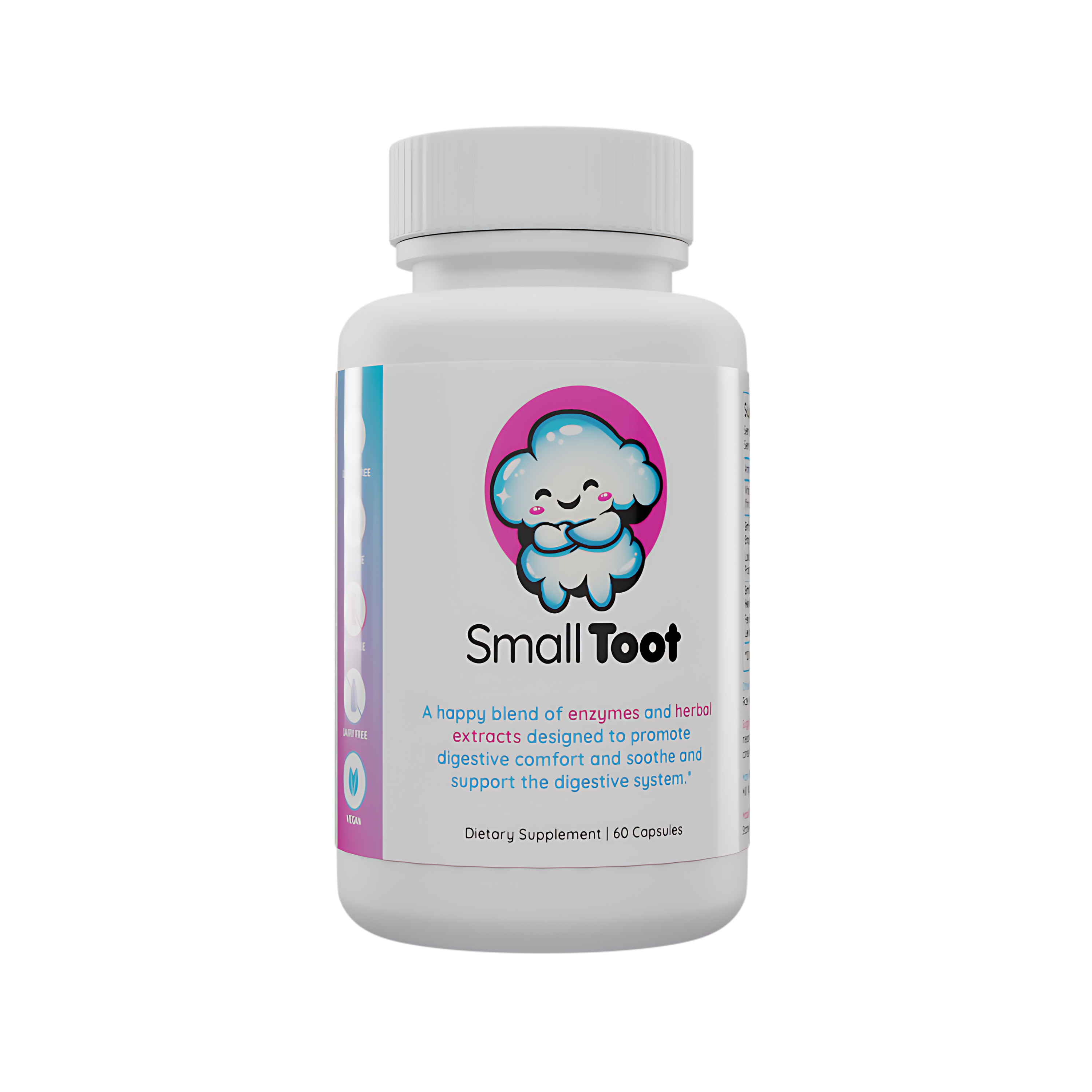 💨 Small Toot: Nine-Ingredient Digestive Enzyme & Botanical Blend to Support Digestive Wellness