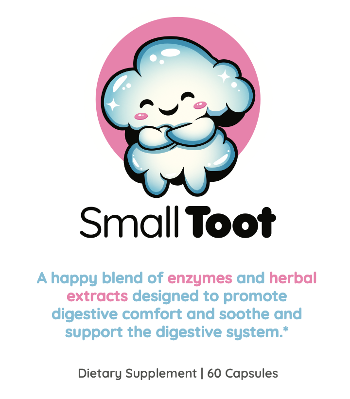 💨 Small Toot: Nine-Ingredient Digestive Enzyme & Botanical Blend to Support Digestive Wellness